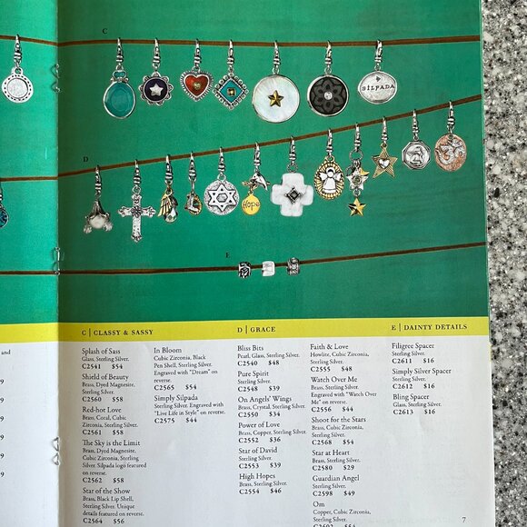 Rare - Silpada Charm Catalog 2012 / 2013 - Picture 4 of 7